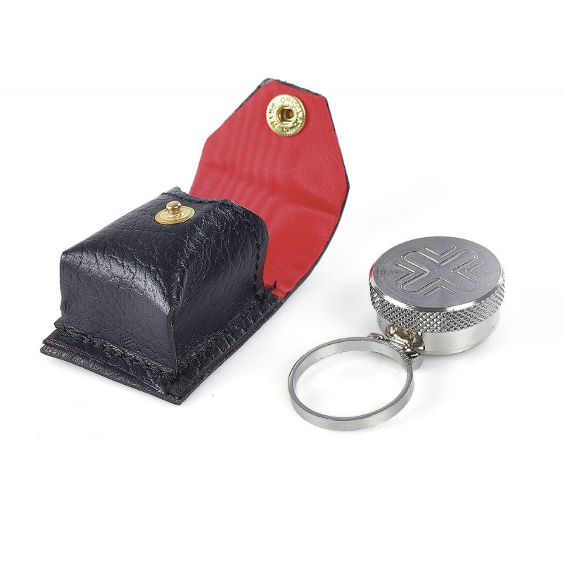 Pojemnik metalowy na olej w etui, na palec, nikiel (12) - Pojemnik metalowy na olej w etui, na palec, nikiel (12)