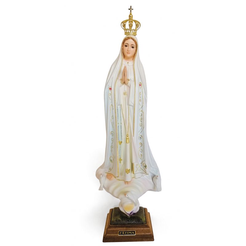 Figura Matka Boża Fatimska 44 cm - Figura Matka Boża Fatimska 44 cm
