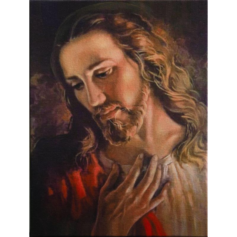 Obraz 30x40 - Twarz Pana Jezusa (Dolindo) - Obraz 30x40 - Twarz Pana Jezusa (Dolindo)