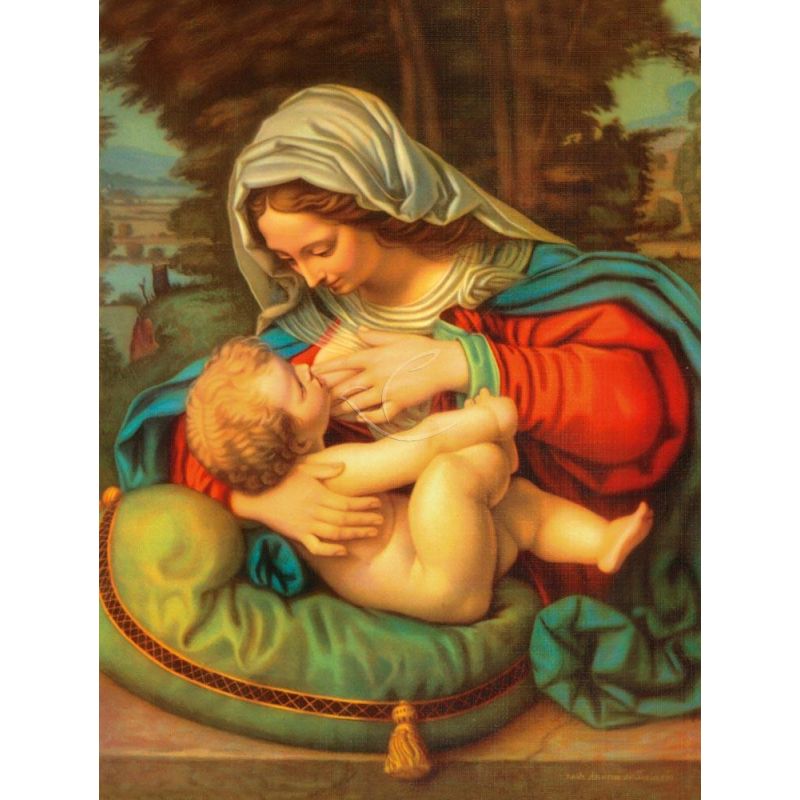 Obraz 30x40 - Matka Boża Karmiąca - Obraz 30x40 - Matka Boża Karmiąca