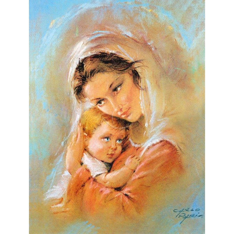 Obraz 30x40 - Matka Boża Karmiąca - Obraz 30x40 - Matka Boża Karmiąca