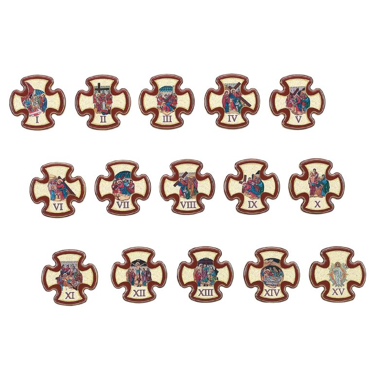 Stacje drogi krzyżowej 9,5 x 9,5 cm (1) - Stacje drogi krzyżowej 9,5 x 9,5 cm (1)