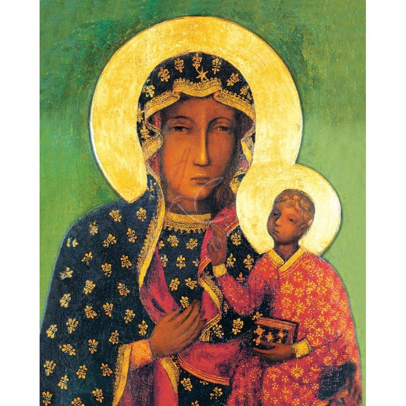 Obrazek 20x25 - Matka Boża Częstochowska - Obrazek 20x25 - Matka Boża Częstochowska