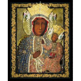 Obrazek 20x25 - Matka Boża Częstochowska (2) - OBRAZY RELIGIJNE