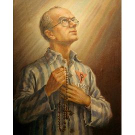 Obrazek 20x25 - Św. Maksymilian Kolbe - OBRAZY RELIGIJNE