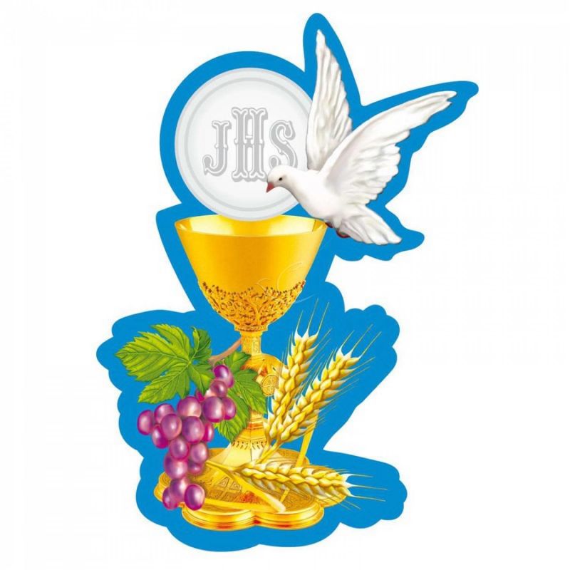 Emblemat na Boże Ciało - wzór eucharystyczny (2) - Emblemat na Boże Ciało - wzór eucharystyczny (2)