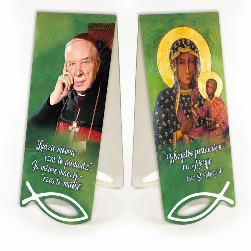 Zakładka Matka Boża Częstochowska - Kardynał Wyszyński - Zakładka Matka Boża Częstochowska - Kardynał Wyszyński