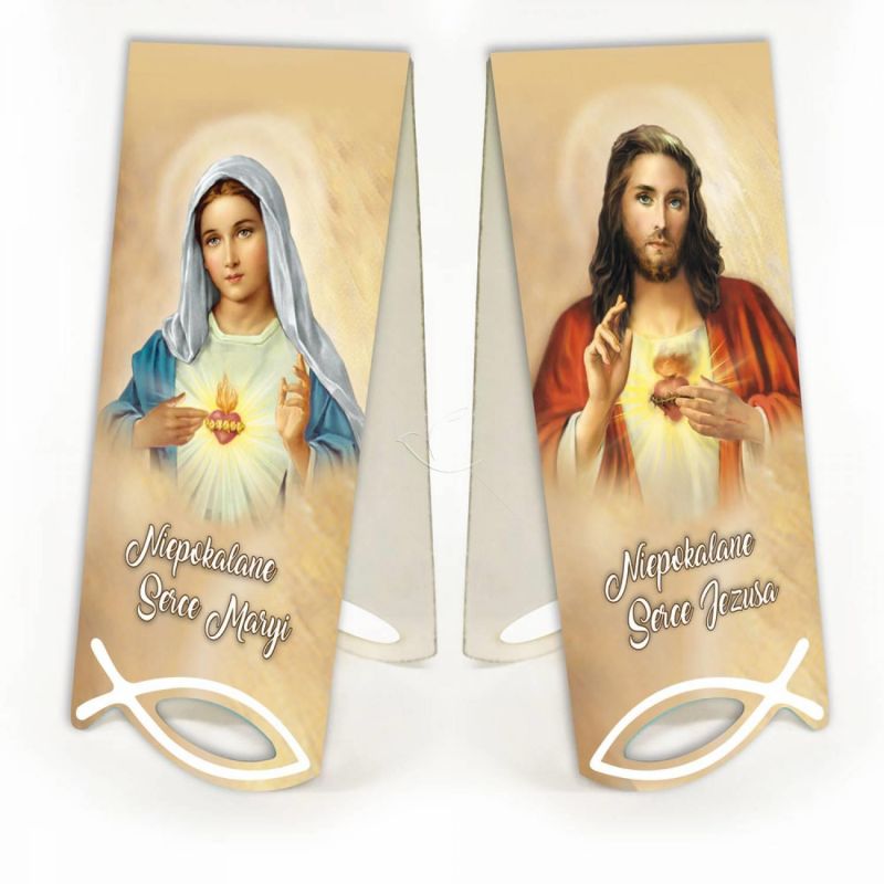 Zakładka Niepokalane Serce Maryi - Niepokalane Serce Jezusa - Zakładka Niepokalane Serce Maryi - Niepokalane Serce Jezusa