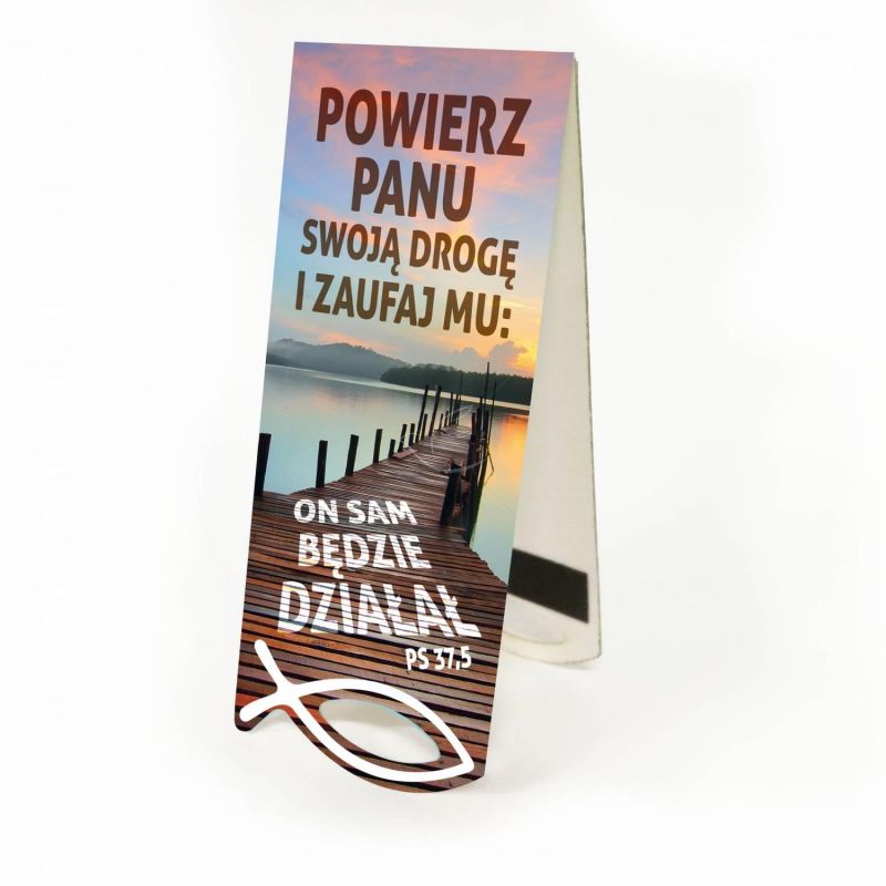 Zakładka Krajobraz Sentencja - Powierz Panu swoją drogę... - Zakładka Krajobraz Sentencja - Powierz Panu swoją drogę...