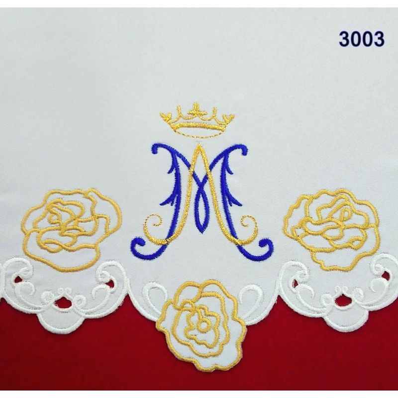 Obrus Maryjny haftowany (80) - Obrus Maryjny haftowany (80)