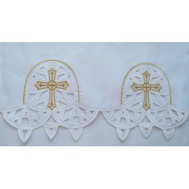 Obrus ołtarzowy haftowany - wzór eucharystyczny (181)
