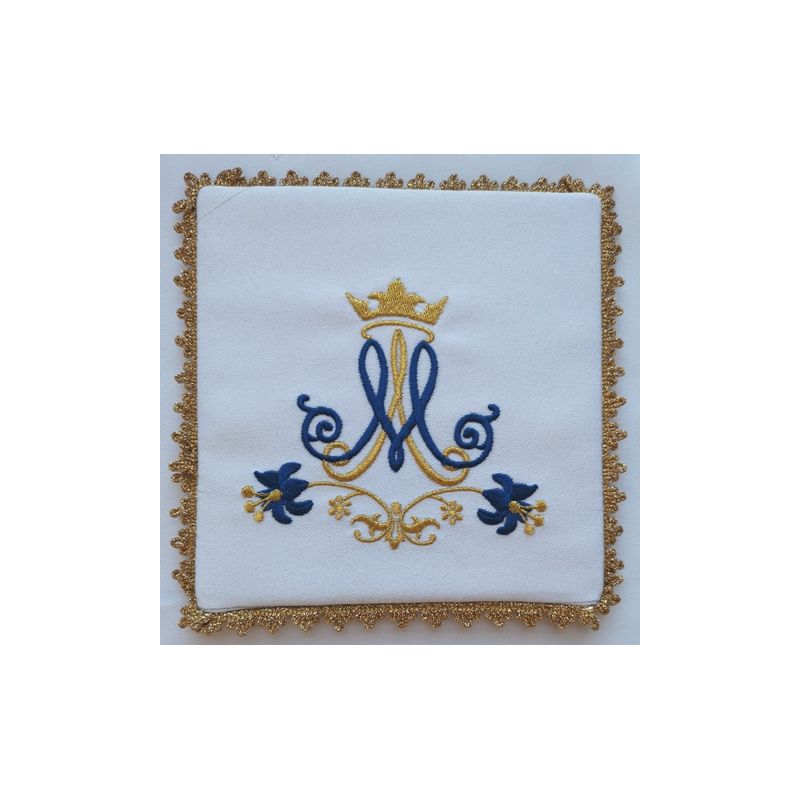 Palka haftowana wzór maryjny M (2) - Palka haftowana wzór maryjny M (2)