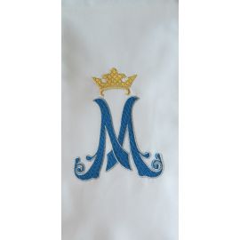 Stuła haftowana Matka Boża Fatimska - zdjęcie 4 - Stuła haftowana Matka Boża Fatimska