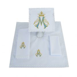 Bielizna kielichowa wzór Maryjny (05) - Zestawy