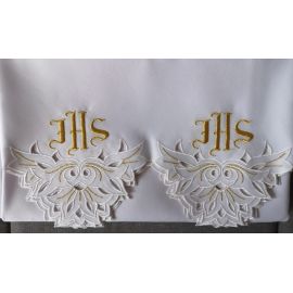 Obrus ołtarzowy haftowany - wzór eucharystyczny (151)