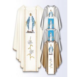 Ornat maryjny Matka Boża Niepokalana (M16) - Ornaty Maryjne