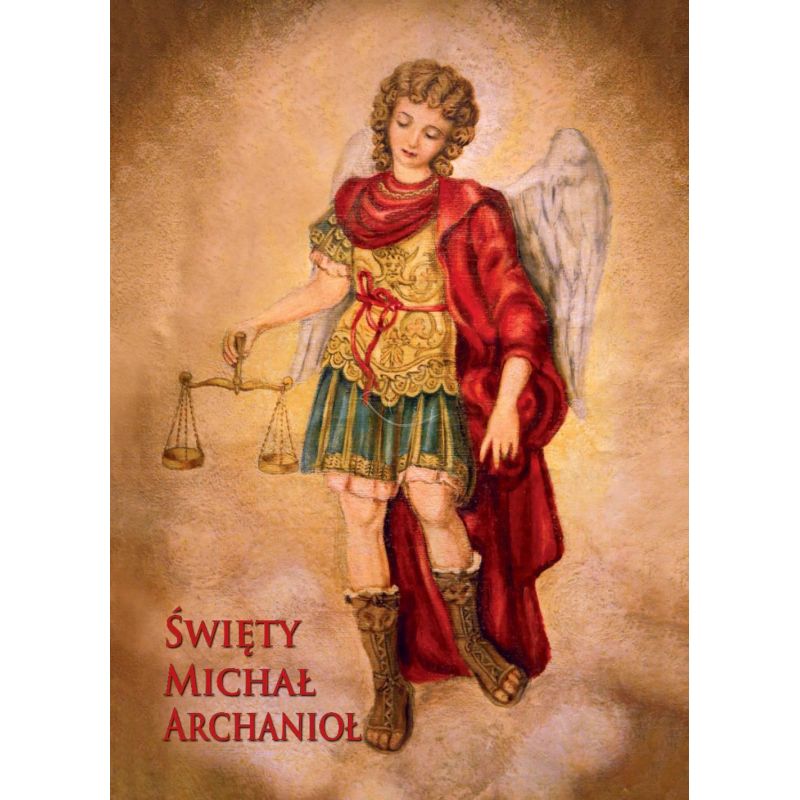 Święty Michał Archanioł - Ikona z Aktem oddania format A5 - Święty Michał Archanioł - Ikona z Aktem oddania format A5