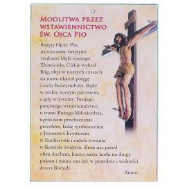 Święty Ojciec Pio - Ikona dwustronna z modlitwą A5 - zdjęcie 2 - Święty Ojciec Pio - Ikona dwustronna z modlitwą A5