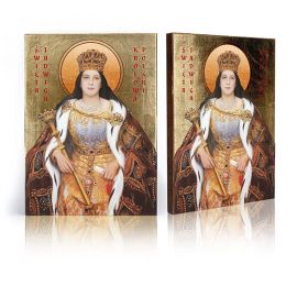 Ikona Święta Jadwiga - Królowa Polski (2) - Święci i Błogosławieni