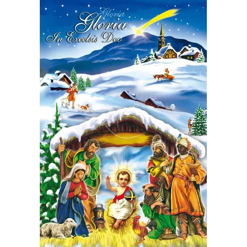 Plakat Bożonarodzeniowy – Gloria In Excelsis Deo (3) - Plakat Bożonarodzeniowy – Gloria In Excelsis Deo (3)
