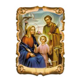 Obraz na HDF format A5 - Święta Rodzina (2) - Obrazek religijny płyta HDF