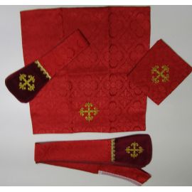 Ornat rzymski aksamit (45) - zdjęcie 3 - Ornat rzymski aksamit (45)