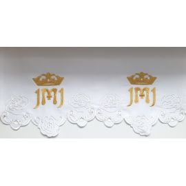 Obrus ołtarzowy haftowany - wzór eucharystyczny (214)