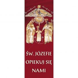 Baner - Św. Józefie opiekuj się nami - Banery Św. Józef