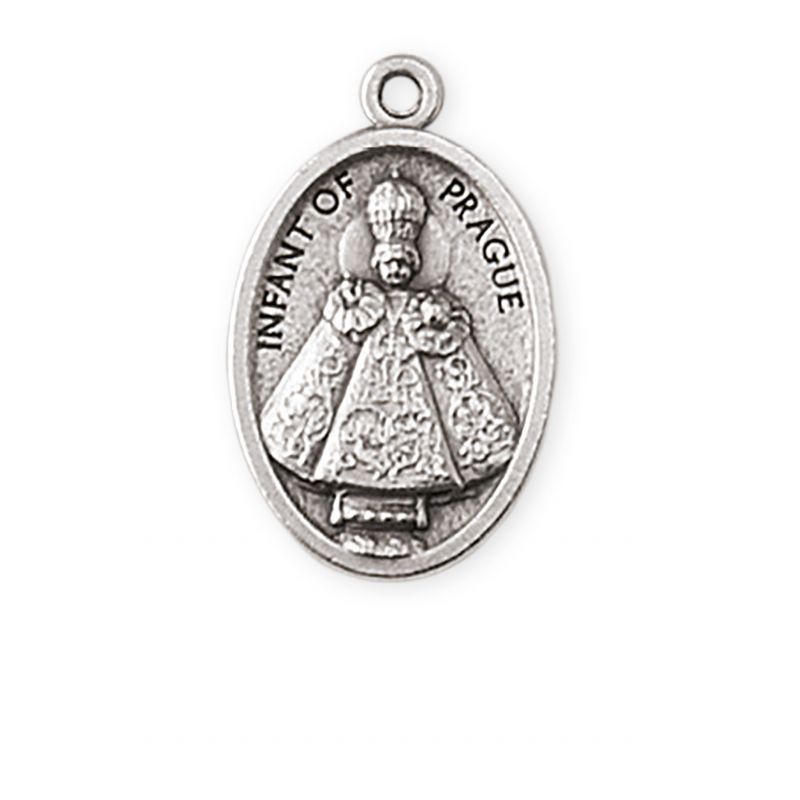 Medalik metalowy Dziecko Praskie - Medalik metalowy Dziecko Praskie