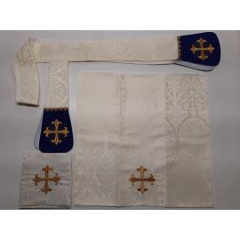 Ornat rzymski haftowany motyw Maryjny - zdjęcie 3 - Ornat rzymski haftowany motyw Maryjny
