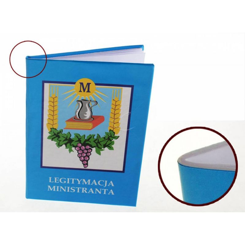 Legitymacja Ministranta (twarda okładka) - Legitymacja Ministranta (twarda okładka)