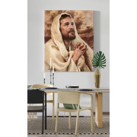 Obraz Chrystus modlący się - płótno canvas (52) - zdjęcie 2 - Obraz Chrystus modlący się - płótno canvas (52)