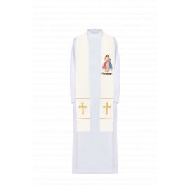 Stuła haftowana - Jezus Miłosierny (71)