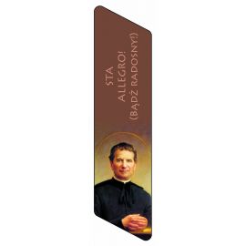 Magnetyczna zakładka do książki Święty Jan Bosko - Zakładki religijne do książek