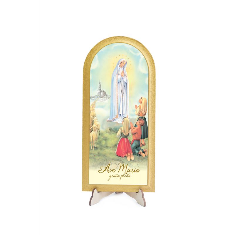 Matka Boża Fatimska - Objawienie - Obraz półokrągły - Matka Boża Fatimska - Objawienie - Obraz półokrągły