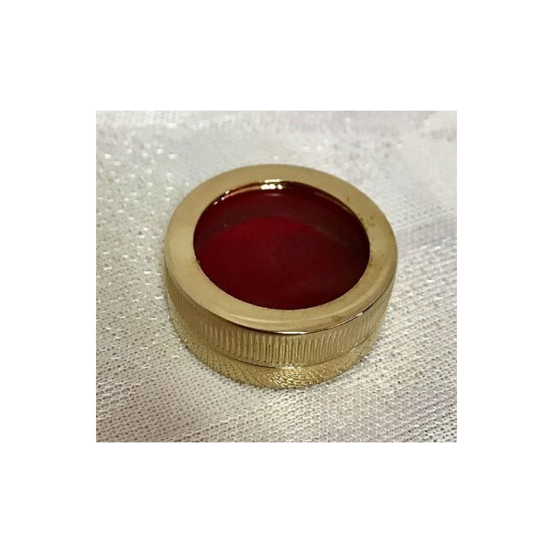 Naczynko na relikwię z szybką 3,2 cm (1) - Naczynko na relikwię z szybką 3,2 cm (1)