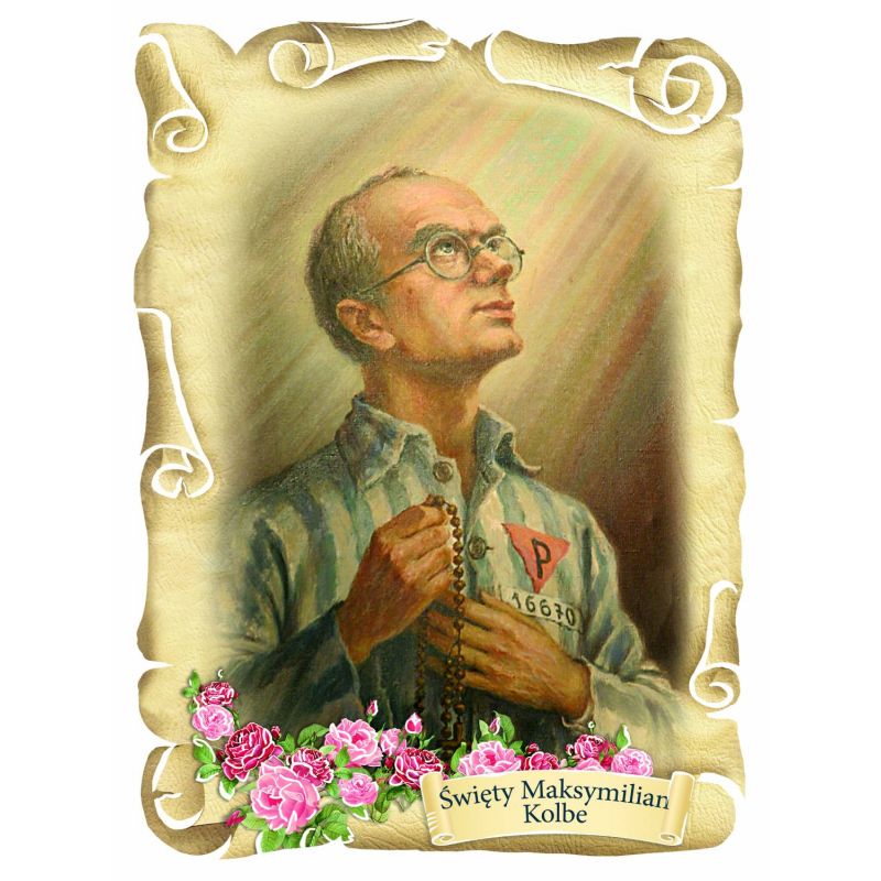 Magnes Święty Maksymilian Kolbe - Magnes Święty Maksymilian Kolbe
