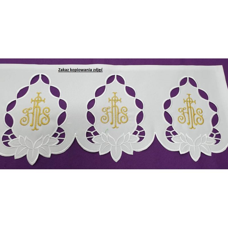 Obrus ołtarzowy - wzór eucharystyczny  (227) - Obrus ołtarzowy - wzór eucharystyczny  (227)