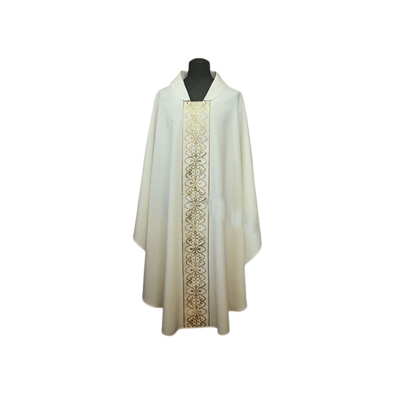 Ornat strecz, pas tkany, kolory liturgiczne (69) - Ornat strecz, pas haftowany, kolory liturgiczne (69)