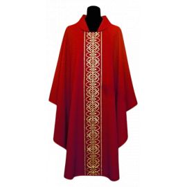 Ornat strecz, pas tkany, kolory liturgiczne (69) - zdjęcie 2 - Ornat strecz, pas haftowany, kolory liturgiczne (69)