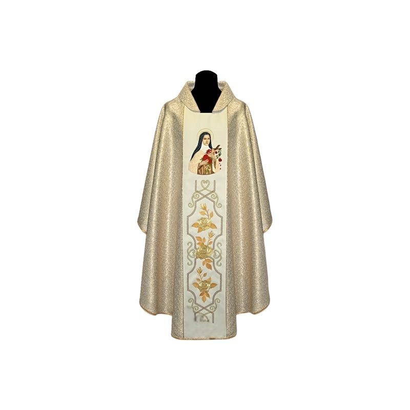 Ornat haftowany św. Teresa od Dzieciątka Jezus - Ornat haftowany św. Teresa od Dzieciątka Jezus