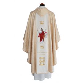 Ornat wielkanocny - Jezus Zmartwychwstały - zdjęcie 3 - Ornat wielkanocny - Jezus Zmartwychwstały