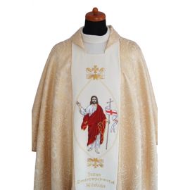 Ornat wielkanocny - Jezus Zmartwychwstały - zdjęcie 2 - Ornat wielkanocny - Jezus Zmartwychwstały