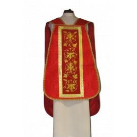 Ornat rzymski czerwony Święty Piotr (62) - zdjęcie 2 - Ornat rzymski czerwony Święty Piotr (62)