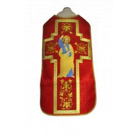 Ornat rzymski czerwony Święty Piotr (62)