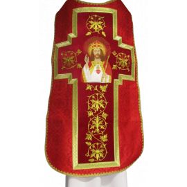 Ornat rzymski haftowany Chrystus Król (2)