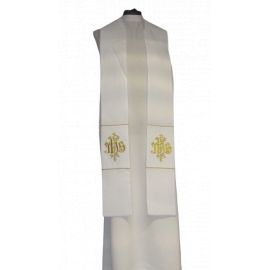 Kapa haftowana biała - ornament (4) - zdjęcie 3 - Kapa haftowana biała - ornament (4)