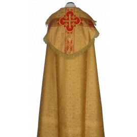 Kapa liturgiczna rozeta miodowa - zdjęcie 2 - Kapa liturgiczna rozeta miodowa