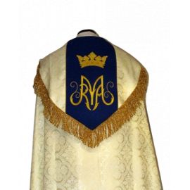 Kapa maryjna - materiał rozeta (02) - zdjęcie 2 - Kapa maryjna - materiał rozeta (02)