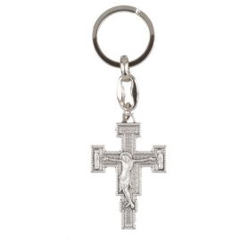 Brelok metalowy włoski Krzyż 4,5x3,5 cm - zdjęcie 2 - Brelok metalowy włoski Krzyż 4,5x3,5 cm